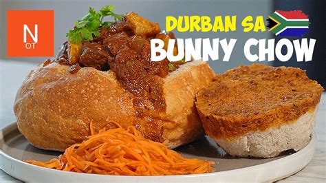  Bunny Chow?  En kryddig och söt explosion av smaker i Durban!